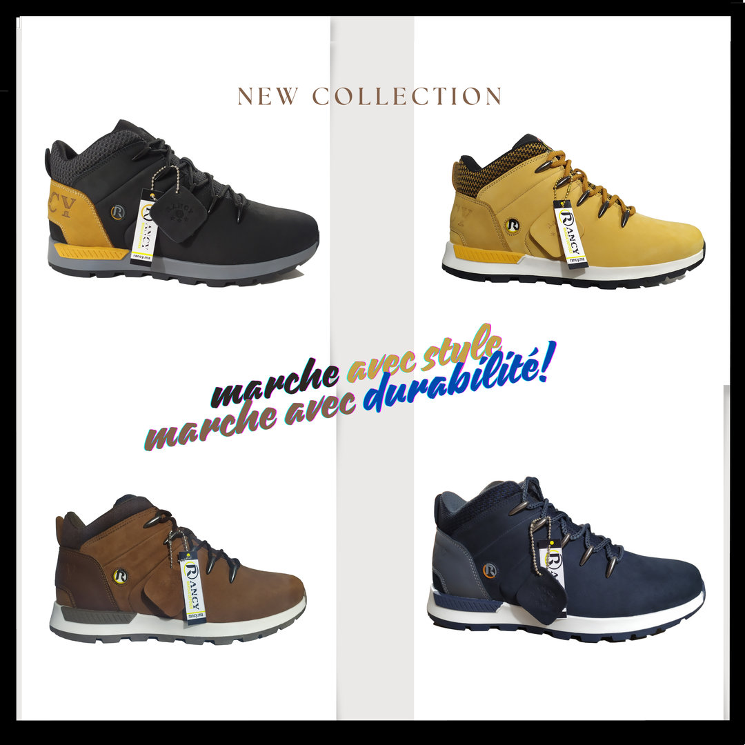 حذاء من جلد طبيعي NVSH-COULEURS - chaussure en cuir naturel